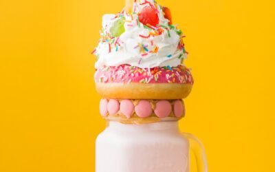 How to thicken a vegan milkshake without using dairy products?